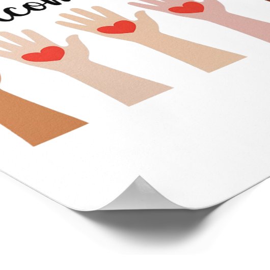 Iedereen is welkom bij Idaho Teacher 4 Poster (Hoek)