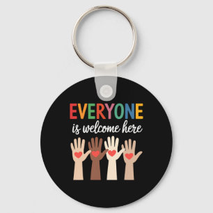 Iedereen is welkom bij Idaho Teacher 9 Sleutelhanger