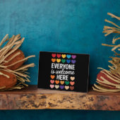 Iedereen is welkom bij LGBTQ Fotoplaat (Zijkant)