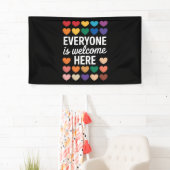 Iedereen is welkom bij LGBTQ Spandoek (Insitu)