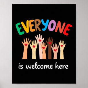 Iedereen is welkom hier Idaho Teacher 16 Poster