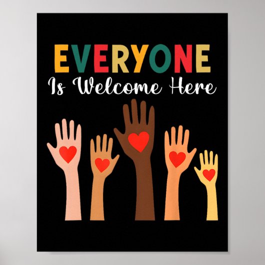 Iedereen is welkom hier Idaho Teacher 35 Poster (Voorkant)