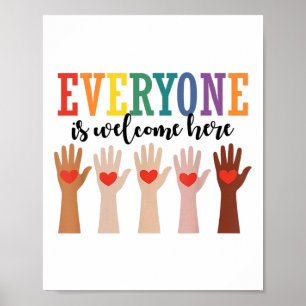 Iedereen is welkom hier Idaho Teacher 56 Poster