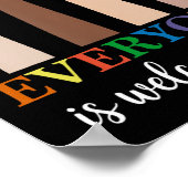 Iedereen is welkom hier Idaho Teacher 73 Poster (Hoek)