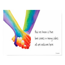 Iedereen is welkom hier Poster