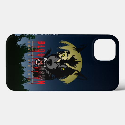 Iedereen is Wolf Case-Mate iPhone Case (Achterkant (horizontaal))