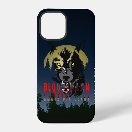 Iedereen is Wolf | iPhone Hoesje (Achterkant)