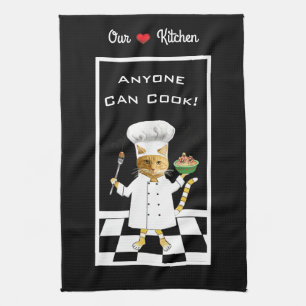 Iedereen kan Cook! All-Black keukenhanddoek