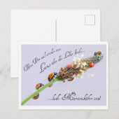 Iedereen kan een beetje extra geluk gebruiken! briefkaart (Voorkant / Achterkant)