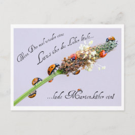 Iedereen kan een beetje extra geluk gebruiken! briefkaart