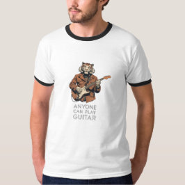 iedereen kan gitaar T-shirt spelen