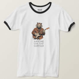 iedereen kan gitaar T-shirt spelen