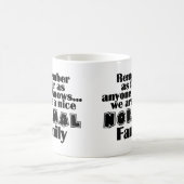 Iedereen kent een grappig gezegde koffiemok (Center)