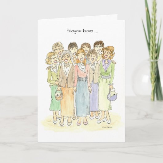 Iedereen kent vrienden kaart (Voorkant)