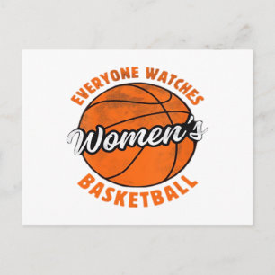 Iedereen kijkt naar Women's Sports Classic Feestdagenkaart