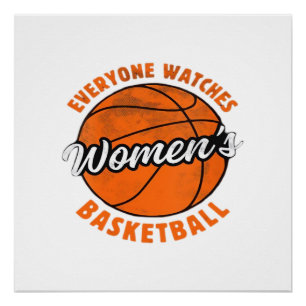 Iedereen kijkt naar Women's Sports Classic Perfect Poster