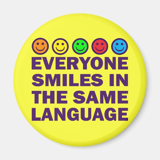 IEDEREEN KLIKT IN DEZELFDE TAAL MAGNEET (Voorkant)