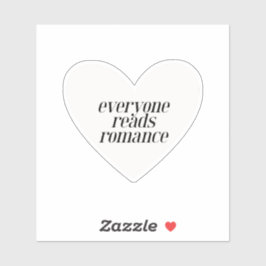 Iedereen leest Romance Sticker
