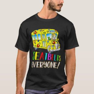 Iedereen Leuk Magic School Bus Driver Job Pride T-shirt
