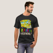 Iedereen Leuk Magic School Bus Driver Job Pride T-shirt (Voorkant volledig)