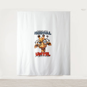 Iedereen lijkt normaal totdat je ze leert kennen wandkleed