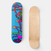 IEDEREEN LUISTER! PERSOONLIJK SKATEBOARD (Voorkant)