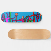 IEDEREEN LUISTER! PERSOONLIJK SKATEBOARD (Horizontaal)