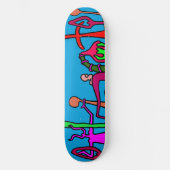 IEDEREEN LUISTER! PERSOONLIJK SKATEBOARD (Voorkant)