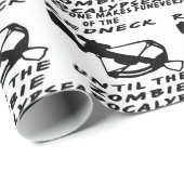 Iedereen maakt gek op de Rednek tot de Zombie Cadeaupapier (Rol Hoek)