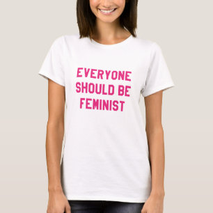 Iedereen moet feministisch zijn t-shirt