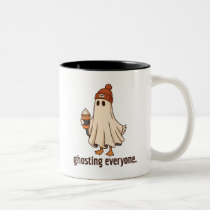 Iedereen negeren Geschenk voor Koele Eend Liefhebb Tweekleurige Koffiemok