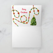 Iedereen, niemand, één kerstblanco binnenin feestdagen kaart (Binnen)