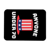 Iedereen Onder de 70 voor US President 2024 Grappi Magneet (Horizontaal)