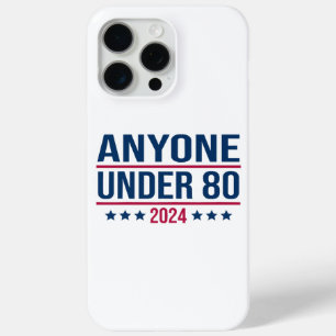 Iedereen onder de 80 2024 Grappig President iPhone 15 Pro Max Hoesje