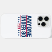 Iedereen onder de 80 2024 Grappig President Case-Mate iPhone Case (Achterkant (horizontaal))