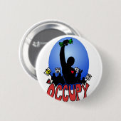 IEDEREEN OPENEN RONDE BUTTON 5,7 CM (Voorkant /achterkant)