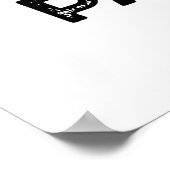 Iedereen Par-t-shirt Funny Golf Pun Poster (Hoek)