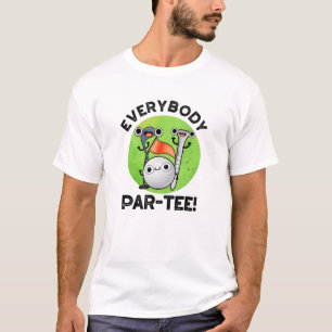 Iedereen Par-t-shirt Funny Golf Pun T-shirt