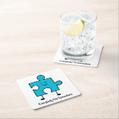 Iedereen past ergens in papieren Onderzetter (Insitu)