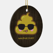 iedereen poeit keramisch ornament (Rechts)
