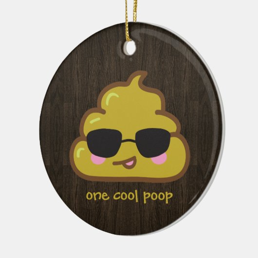 iedereen poeit keramisch ornament (Links)