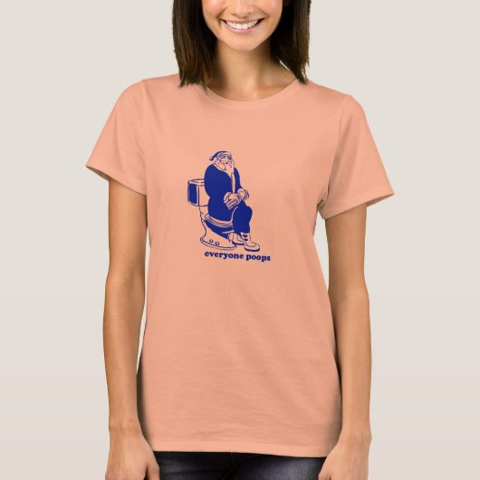 Iedereen Poops T-shirt (Voorkant)