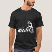 Iedereen Prance Nu Kerstmis rendieren T-shirt (Voorkant)