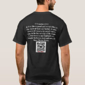 Iedereen Redden T-shirt (Achterkant)