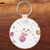 iedereen, retro, vintage sleutelhanger (Voorkant)