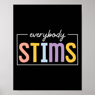 Iedereen Stimuleert Neurodiversiteit Snelheid Lera Poster