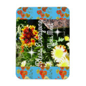 Iedereen u ontmoet Inspirerend Citaat Magnet Magneet (Verticaal)