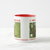 Iedereen Vogue Juvenile Summer Tanager Birder Mok (Midden)