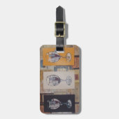 iedereen voor een glas bagagelabel (Voorkant verticaal)