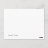 Iedereen voor Oysters!  Vissende boten Briefkaart (Achterkant)